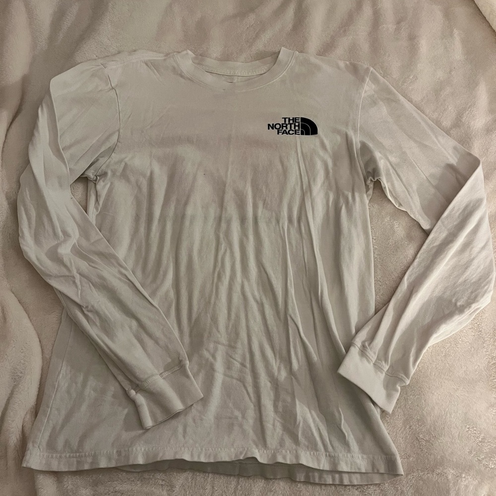 The North Face Men's White Long Sleeve Shirt